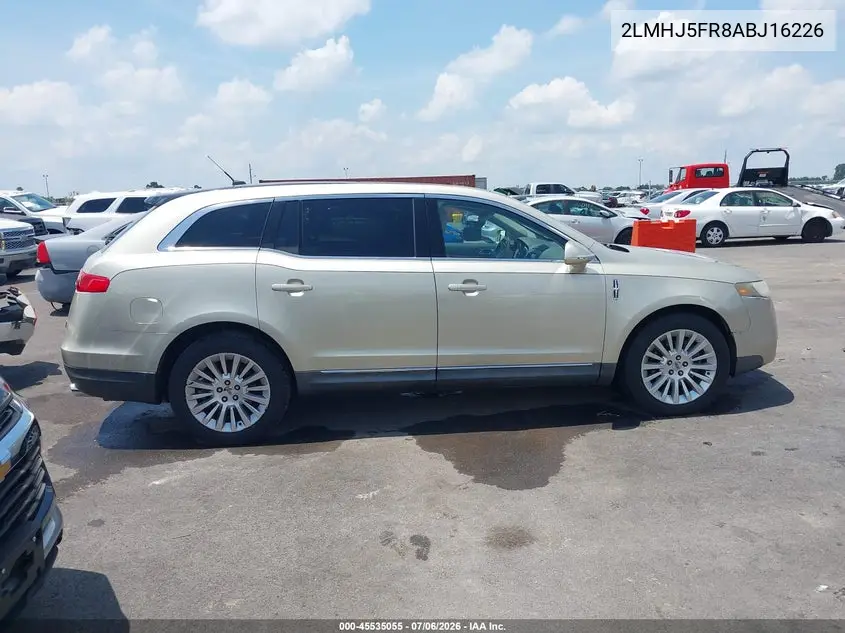 2010 Lincoln Mkt VIN: 2LMHJ5FR8ABJ16226 Lot: 45535055