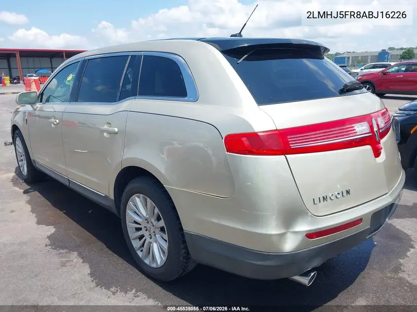 2010 Lincoln Mkt VIN: 2LMHJ5FR8ABJ16226 Lot: 45535055