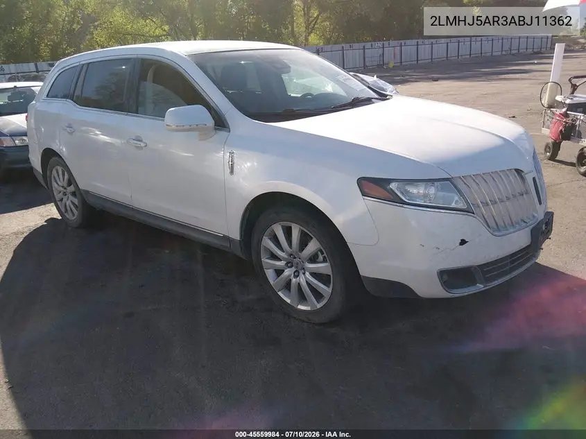 2010 Lincoln Mkt VIN: 2LMHJ5AR3ABJ11362 Lot: 45559984