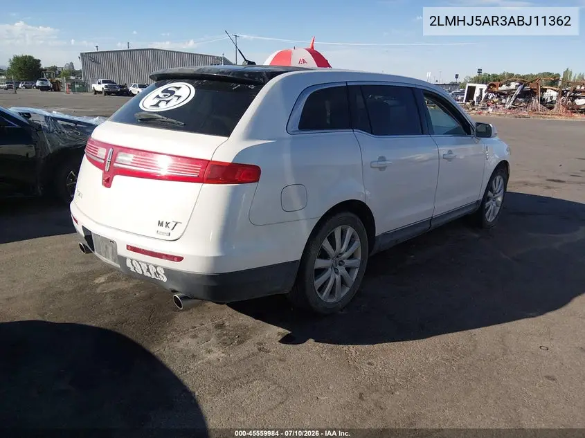 2010 Lincoln Mkt VIN: 2LMHJ5AR3ABJ11362 Lot: 45559984