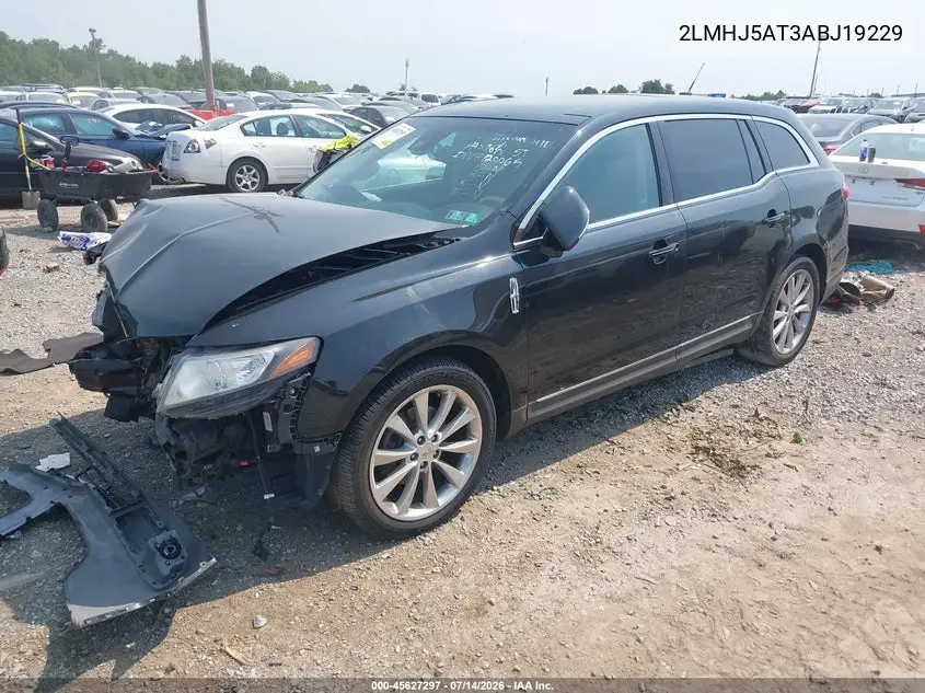 2010 Lincoln Mkt Ecoboost VIN: 2LMHJ5AT3ABJ19229 Lot: 45627297