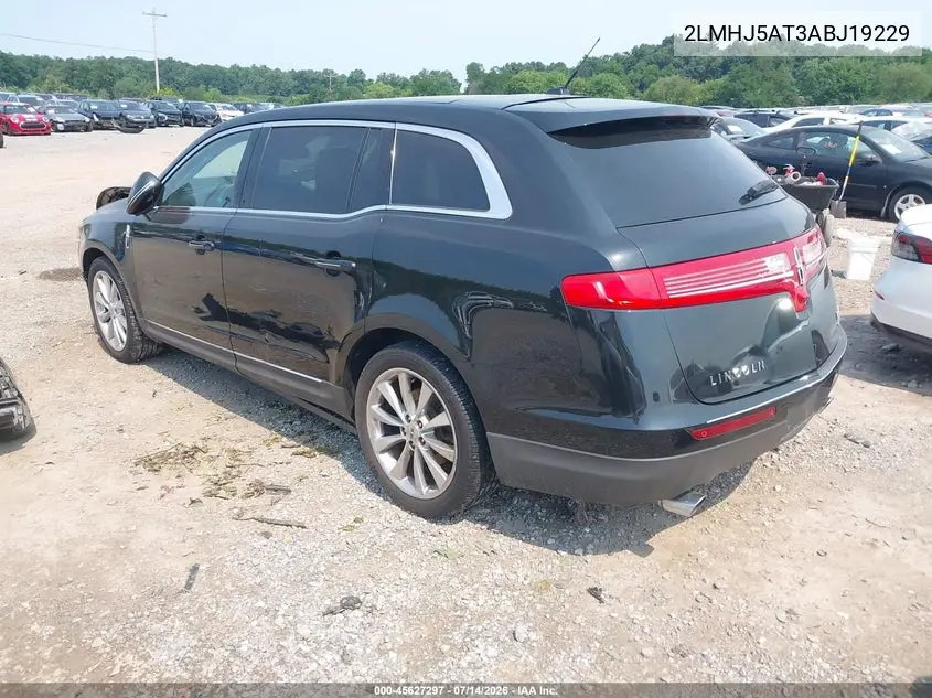2010 Lincoln Mkt Ecoboost VIN: 2LMHJ5AT3ABJ19229 Lot: 45627297