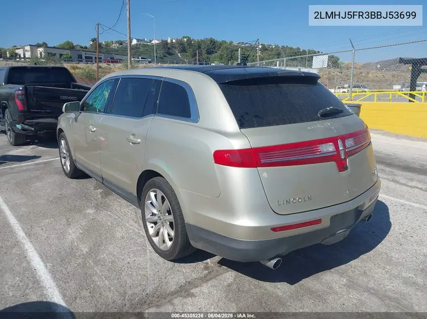 2011 Lincoln Mkt VIN: 2LMHJ5FR3BBJ53699 Lot: 45305236