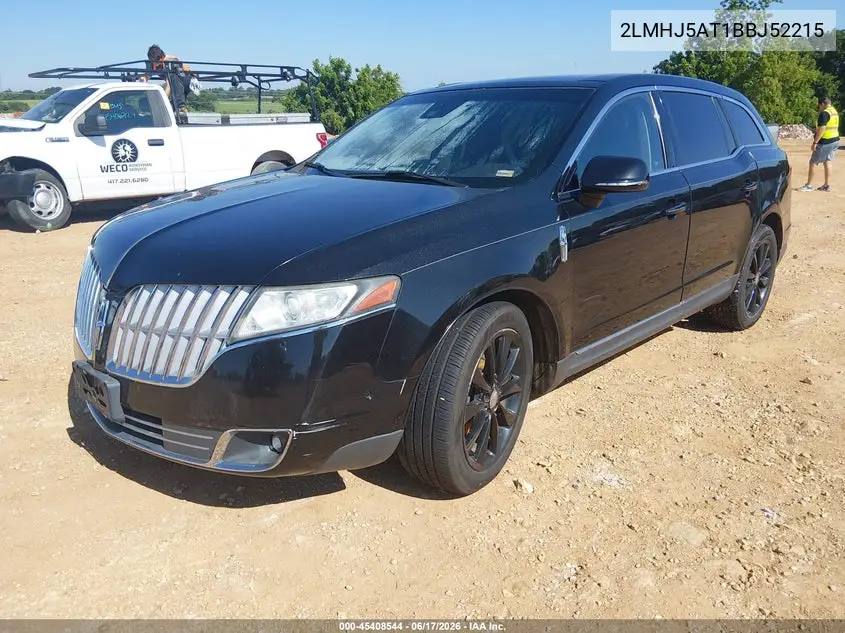 2011 Lincoln Mkt Ecoboost VIN: 2LMHJ5AT1BBJ52215 Lot: 45408544