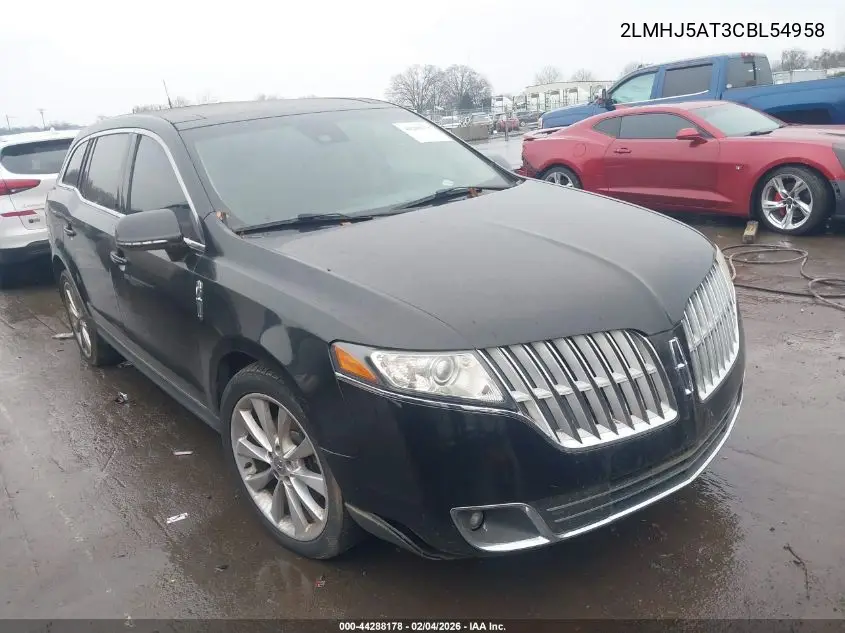 2012 Lincoln Mkt VIN: 2LMHJ5AT3CBL54958 Lot: 44288178