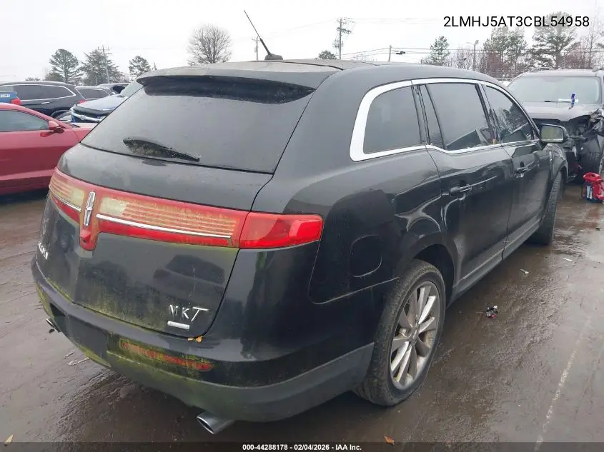 2012 Lincoln Mkt VIN: 2LMHJ5AT3CBL54958 Lot: 44288178