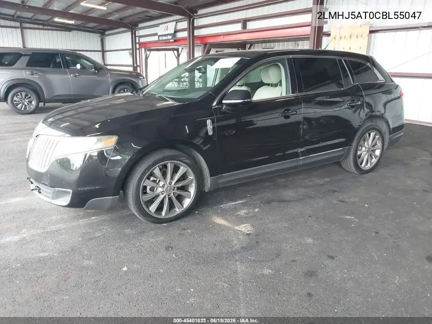 2012 Lincoln Mkt Ecoboost VIN: 2LMHJ5AT0CBL55047 Lot: 45401833