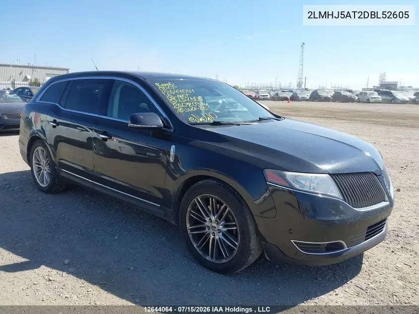 2013 Lincoln Mkt VIN: 2LMHJ5AT2DBL52605 Lot: 12644064