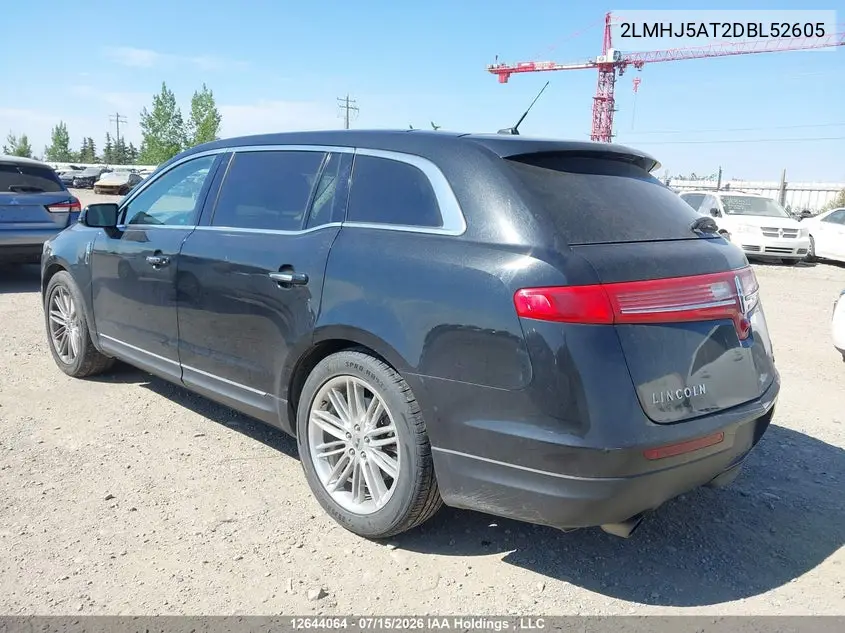 2013 Lincoln Mkt VIN: 2LMHJ5AT2DBL52605 Lot: 12644064