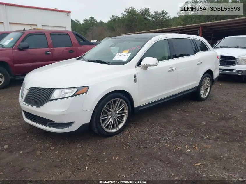 2013 Lincoln Mkt Ecoboost VIN: 2LMHJ5AT3DBL55593 Lot: 44428813
