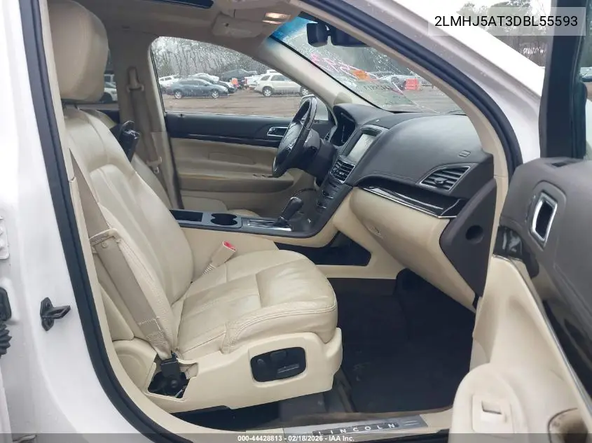 2013 Lincoln Mkt Ecoboost VIN: 2LMHJ5AT3DBL55593 Lot: 44428813