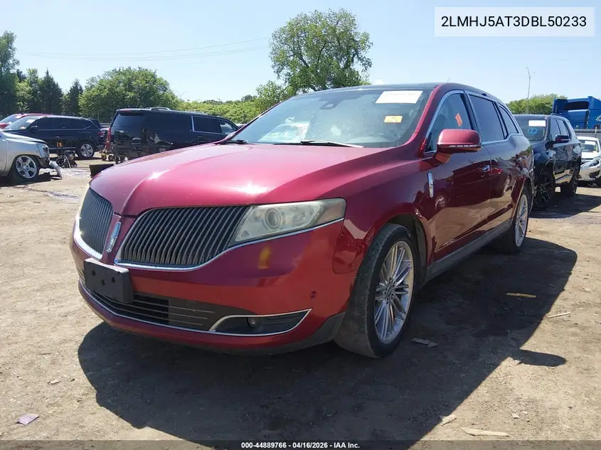 2013 Lincoln Mkt Ecoboost VIN: 2LMHJ5AT3DBL50233 Lot: 44889766