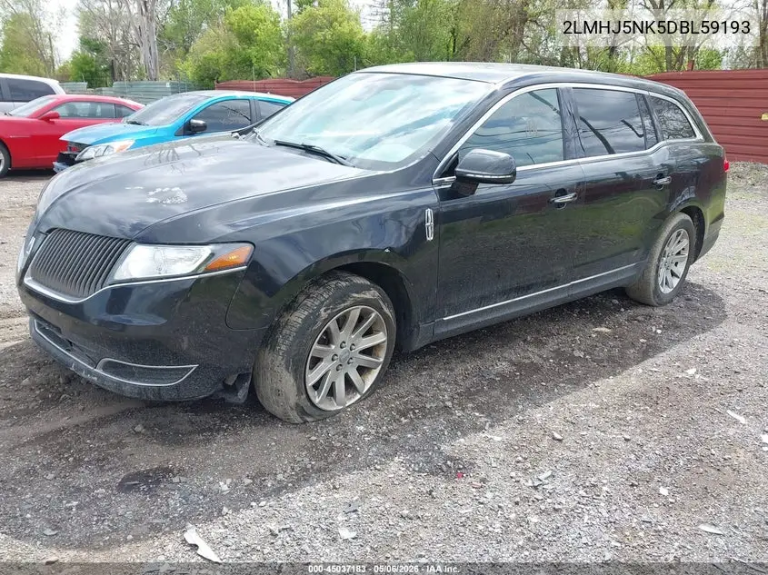 2013 Lincoln Mkt Livery VIN: 2LMHJ5NK5DBL59193 Lot: 45037183