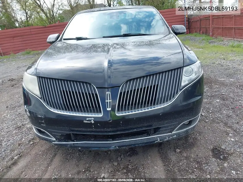 2013 Lincoln Mkt Livery VIN: 2LMHJ5NK5DBL59193 Lot: 45037183