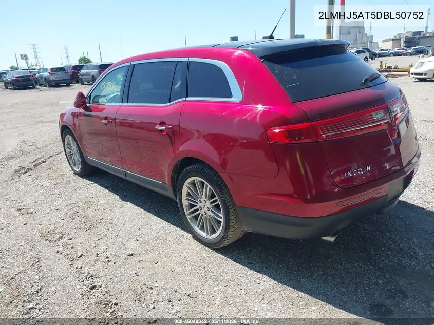 2013 Lincoln Mkt Ecoboost VIN: 2LMHJ5AT5DBL50752 Lot: 45049342