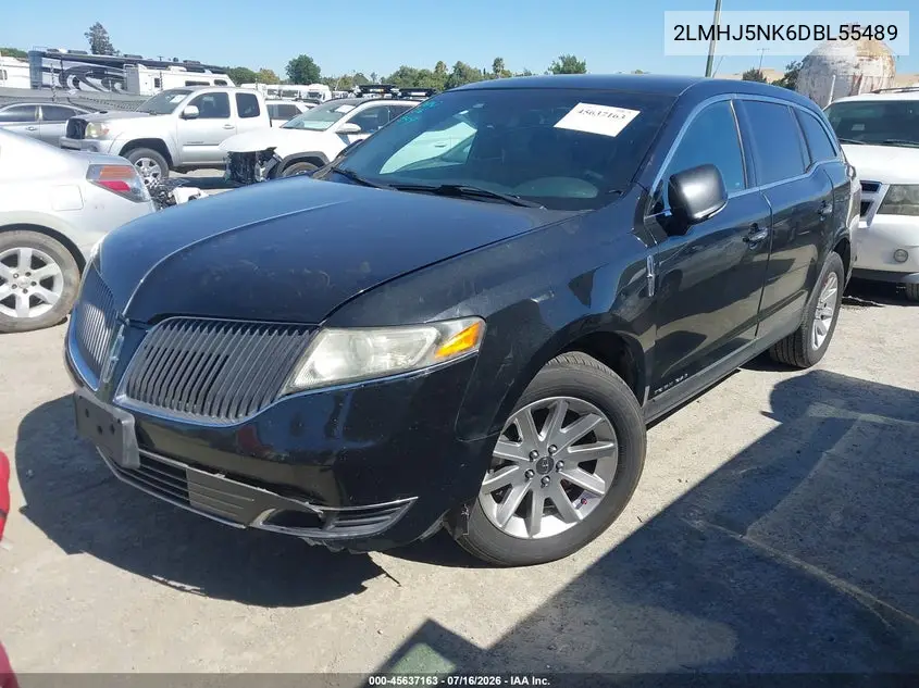 2013 Lincoln Mkt Livery VIN: 2LMHJ5NK6DBL55489 Lot: 45637163