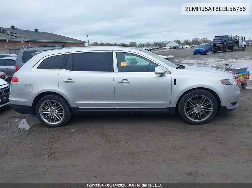 2014 Lincoln Mkt VIN: 2LMHJ5AT8EBL56756 Lot: 12613104