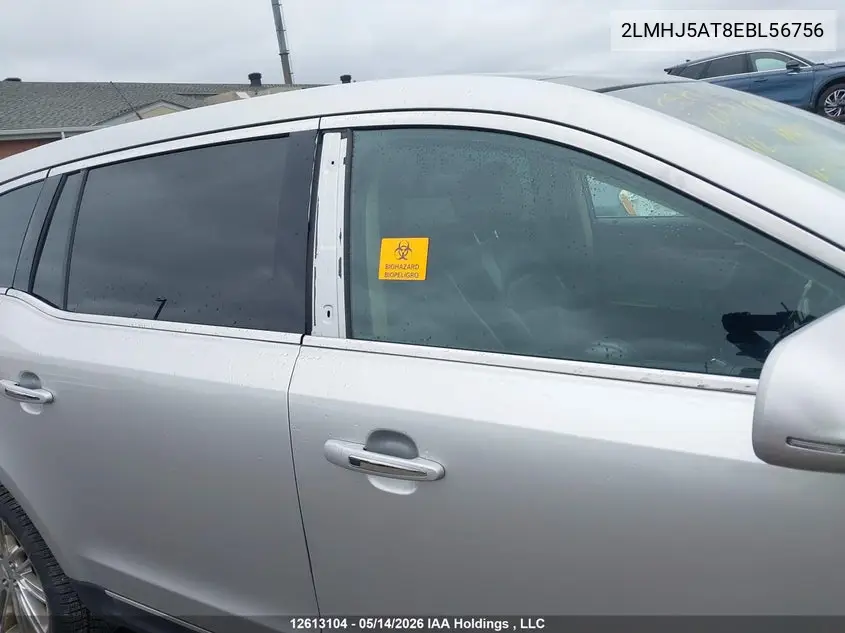 2014 Lincoln Mkt VIN: 2LMHJ5AT8EBL56756 Lot: 12613104