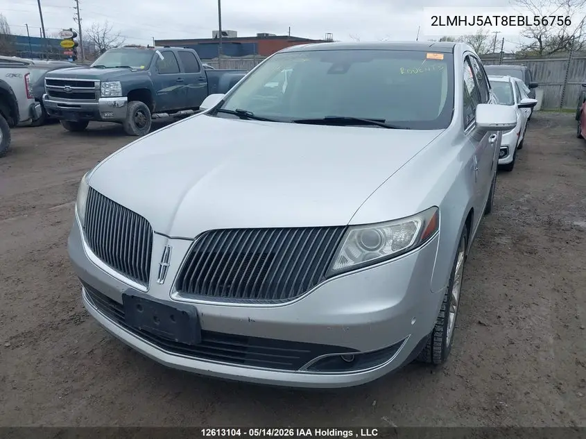 2014 Lincoln Mkt VIN: 2LMHJ5AT8EBL56756 Lot: 12613104