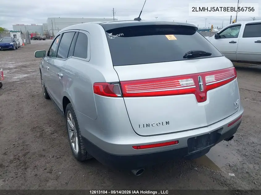 2014 Lincoln Mkt VIN: 2LMHJ5AT8EBL56756 Lot: 12613104