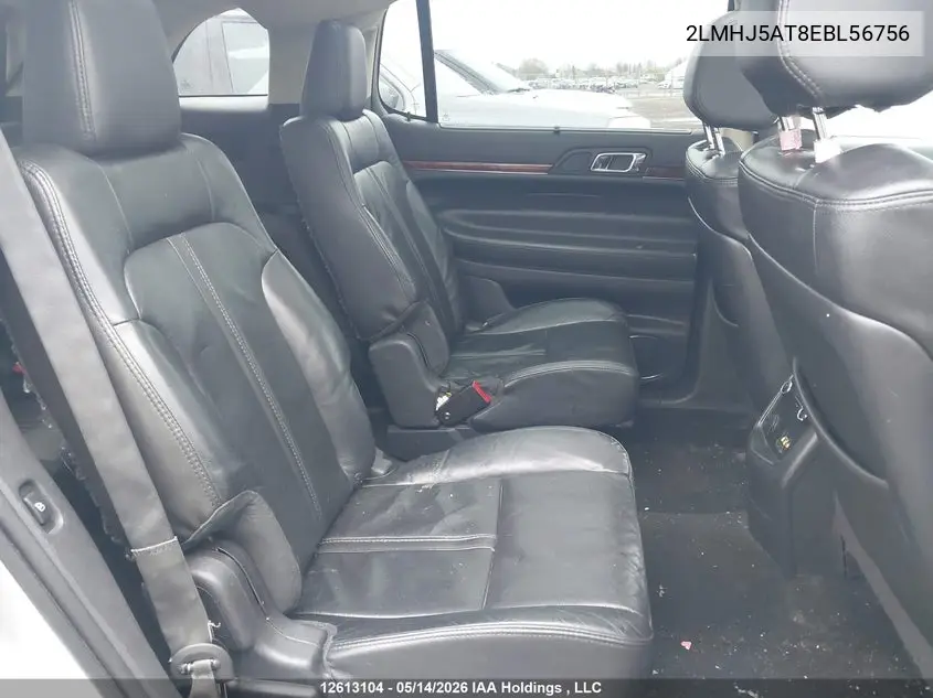 2014 Lincoln Mkt VIN: 2LMHJ5AT8EBL56756 Lot: 12613104