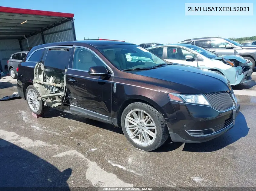 2014 Lincoln Mkt Ecoboost VIN: 2LMHJ5ATXEBL52031 Lot: 45368174