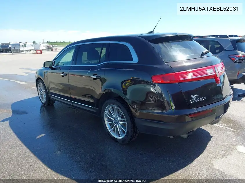 2014 Lincoln Mkt Ecoboost VIN: 2LMHJ5ATXEBL52031 Lot: 45368174