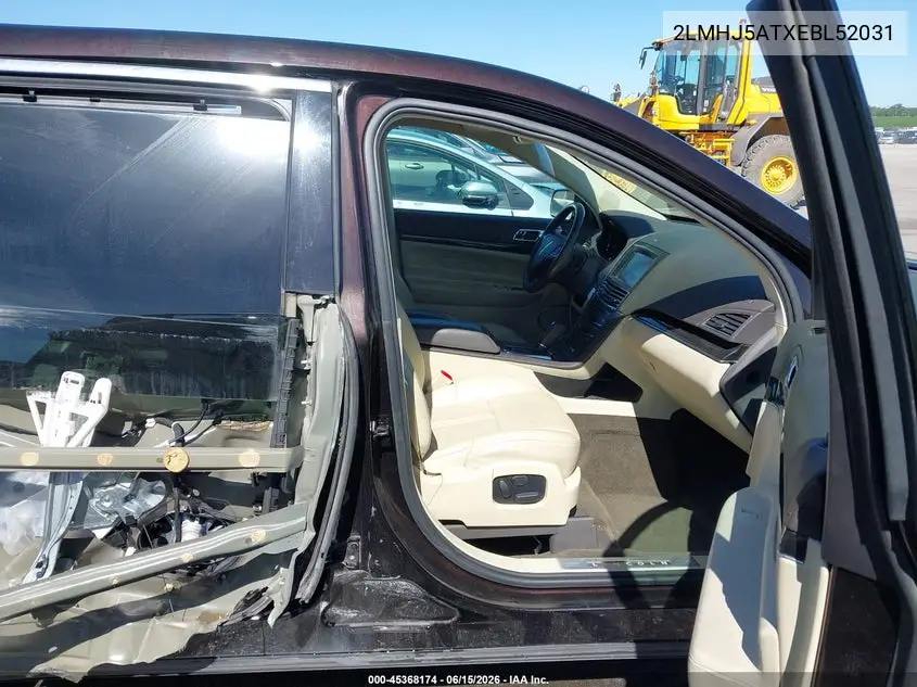 2014 Lincoln Mkt Ecoboost VIN: 2LMHJ5ATXEBL52031 Lot: 45368174