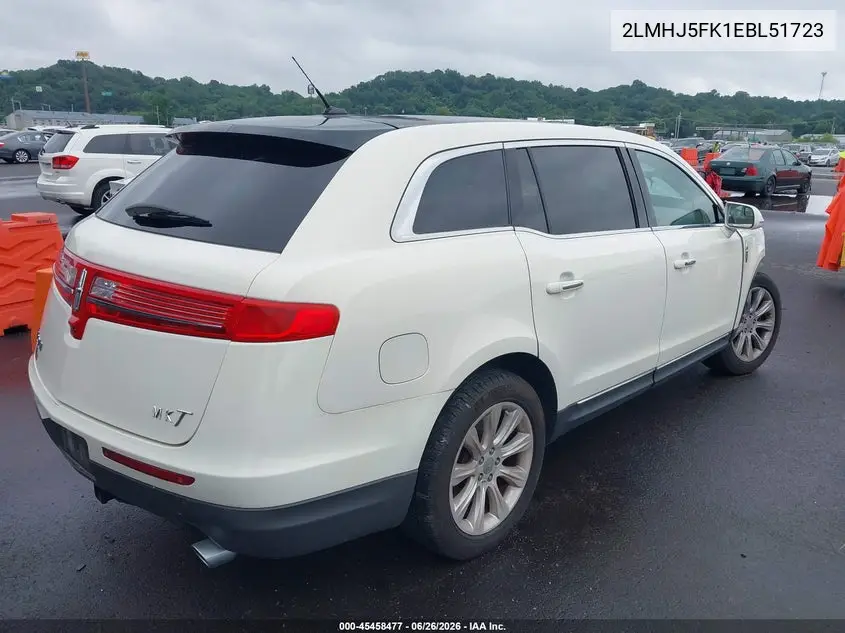 2014 Lincoln Mkt VIN: 2LMHJ5FK1EBL51723 Lot: 45458477