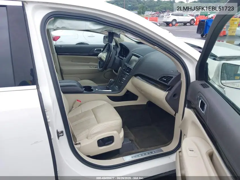 2014 Lincoln Mkt VIN: 2LMHJ5FK1EBL51723 Lot: 45458477