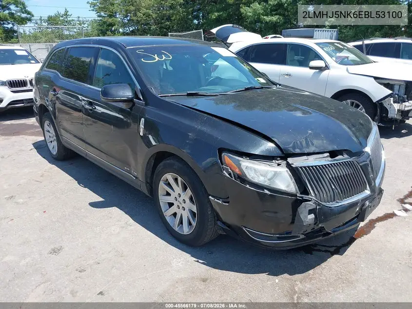 2014 Lincoln Mkt Livery VIN: 2LMHJ5NK6EBL53100 Lot: 45566179