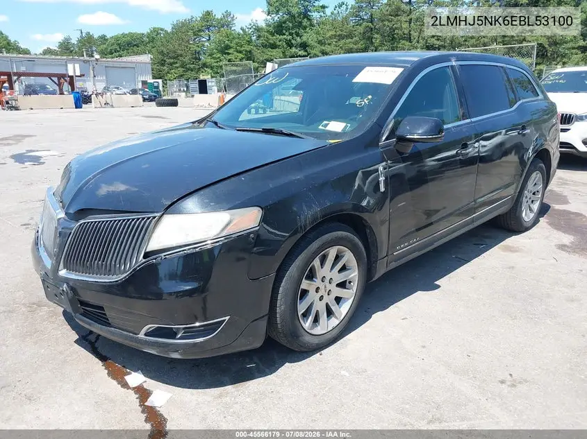 2014 Lincoln Mkt Livery VIN: 2LMHJ5NK6EBL53100 Lot: 45566179