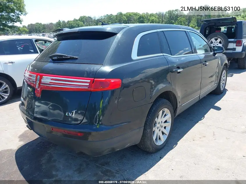 2014 Lincoln Mkt Livery VIN: 2LMHJ5NK6EBL53100 Lot: 45566179