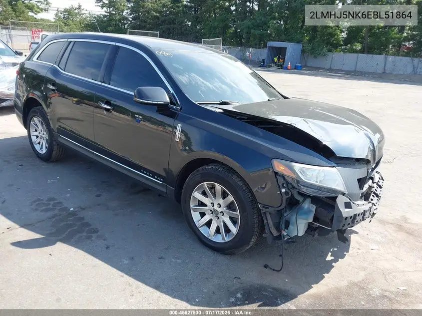 2014 Lincoln Mkt Livery VIN: 2LMHJ5NK6EBL51864 Lot: 45627530