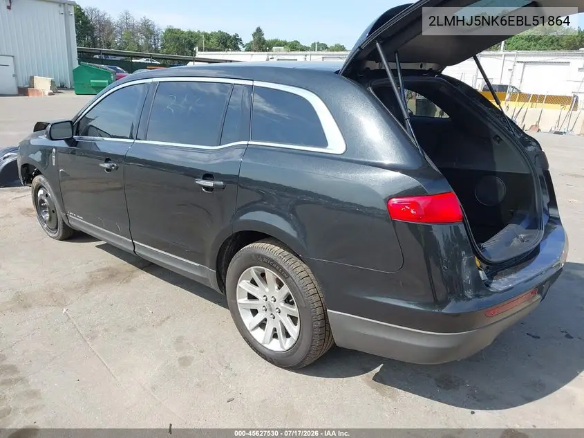 2014 Lincoln Mkt Livery VIN: 2LMHJ5NK6EBL51864 Lot: 45627530