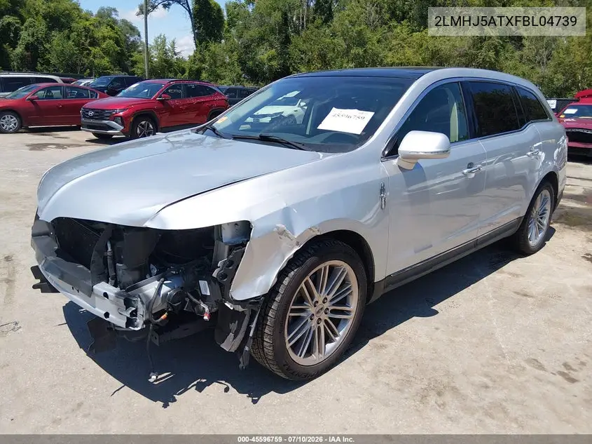2015 Lincoln Mkt Ecoboost VIN: 2LMHJ5ATXFBL04739 Lot: 45596759