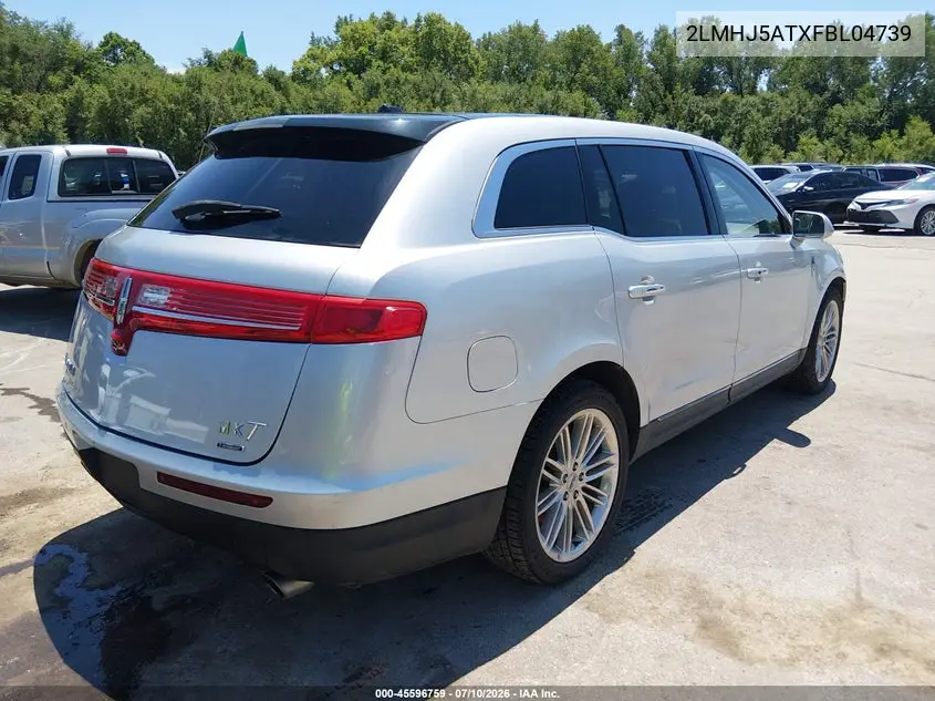 2015 Lincoln Mkt Ecoboost VIN: 2LMHJ5ATXFBL04739 Lot: 45596759