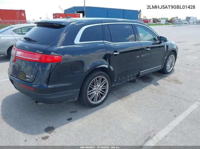 2016 Lincoln Mkt Ecoboost VIN: 2LMHJ5AT9GBL01428 Lot: 45638031