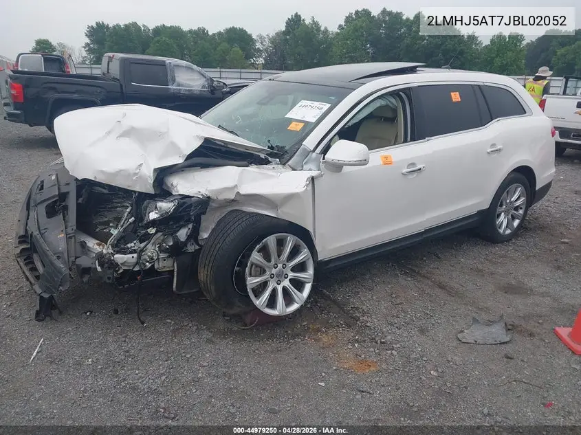 2018 Lincoln Mkt Reserve VIN: 2LMHJ5AT7JBL02052 Lot: 44979250