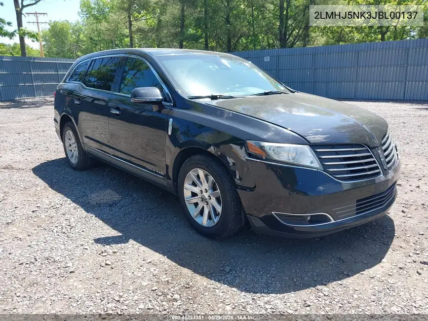 2018 Lincoln Mkt Livery VIN: 2LMHJ5NK3JBL00137 Lot: 45224351