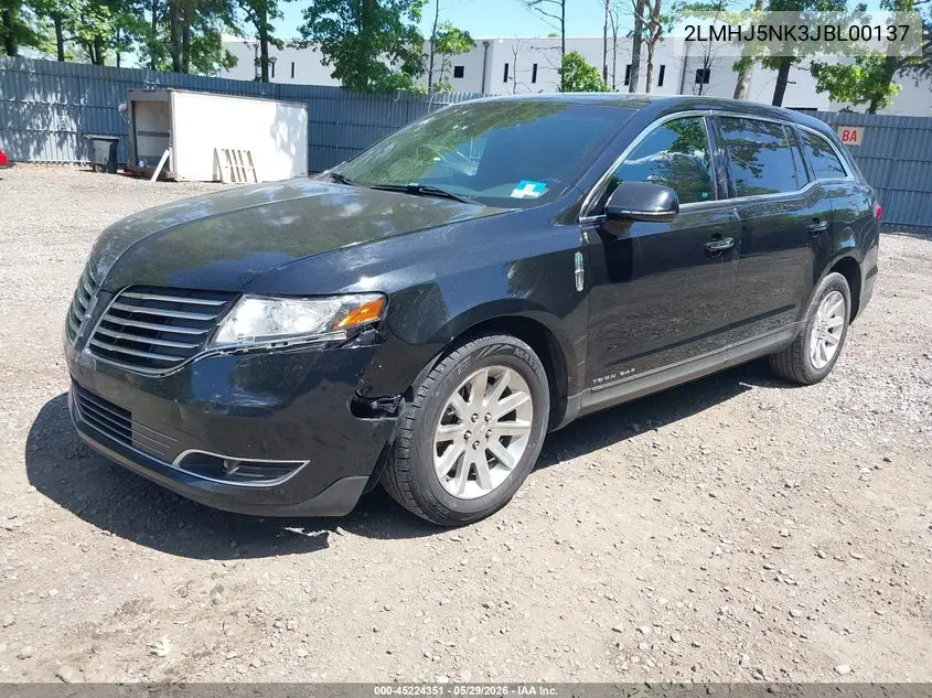 2018 Lincoln Mkt Livery VIN: 2LMHJ5NK3JBL00137 Lot: 45224351
