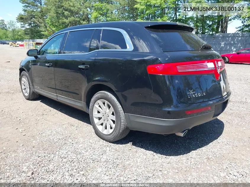 2018 Lincoln Mkt Livery VIN: 2LMHJ5NK3JBL00137 Lot: 45224351