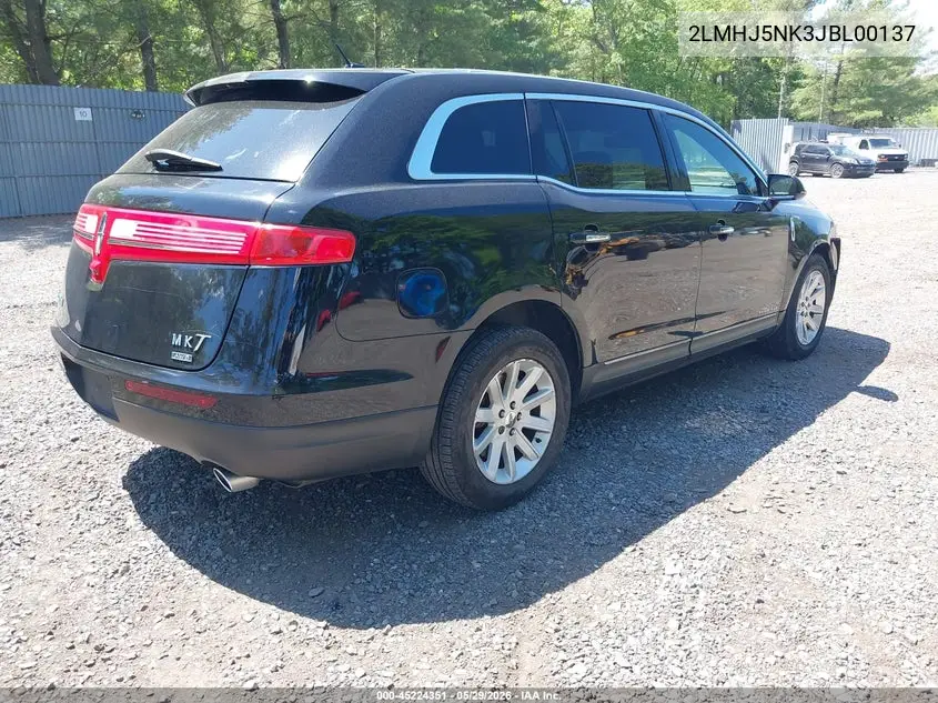 2018 Lincoln Mkt Livery VIN: 2LMHJ5NK3JBL00137 Lot: 45224351