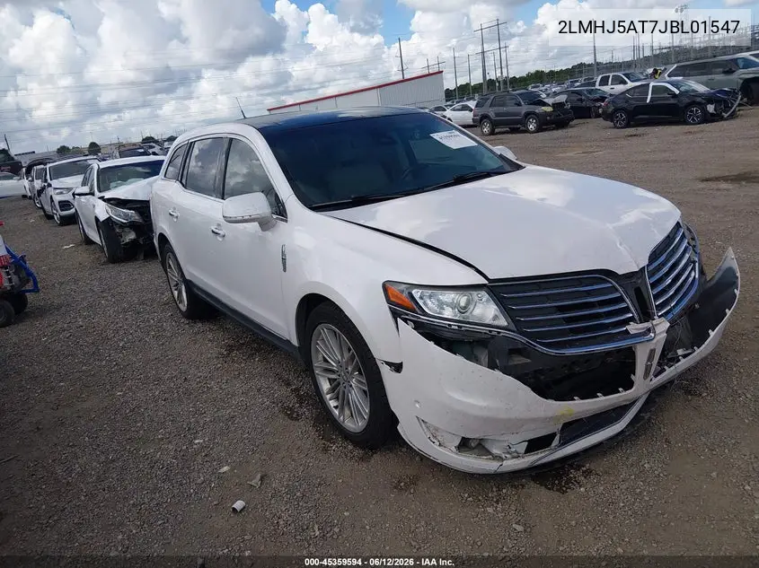 2018 Lincoln Mkt Reserve VIN: 2LMHJ5AT7JBL01547 Lot: 45359594