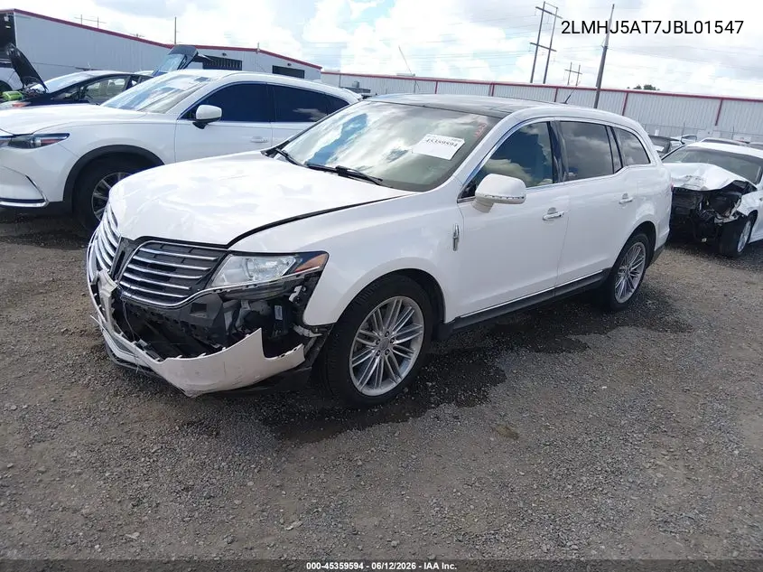 2018 Lincoln Mkt Reserve VIN: 2LMHJ5AT7JBL01547 Lot: 45359594