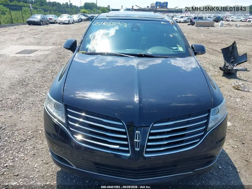 2018 Lincoln Mkt Livery VIN: 2LMHJ5NK9JBL01843 Lot: 45401592