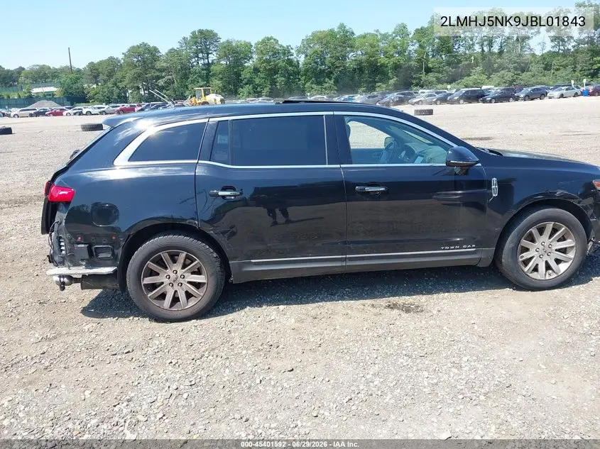 2018 Lincoln Mkt Livery VIN: 2LMHJ5NK9JBL01843 Lot: 45401592