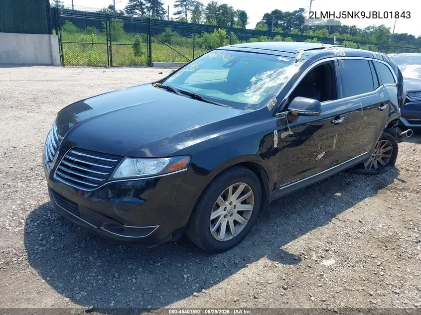 2018 Lincoln Mkt Livery VIN: 2LMHJ5NK9JBL01843 Lot: 45401592