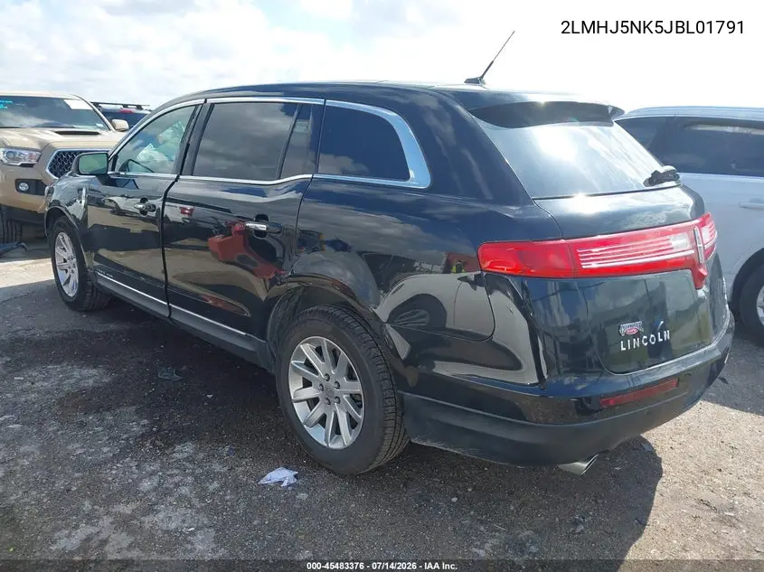 2018 Lincoln Mkt Livery VIN: 2LMHJ5NK5JBL01791 Lot: 45483376