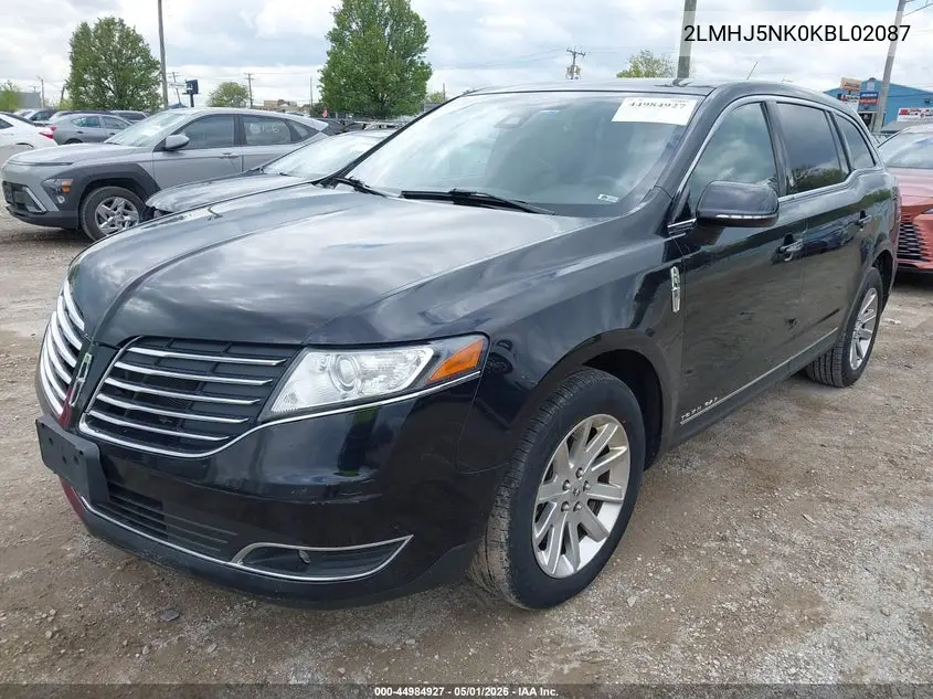 2019 Lincoln Mkt Livery VIN: 2LMHJ5NK0KBL02087 Lot: 44984927